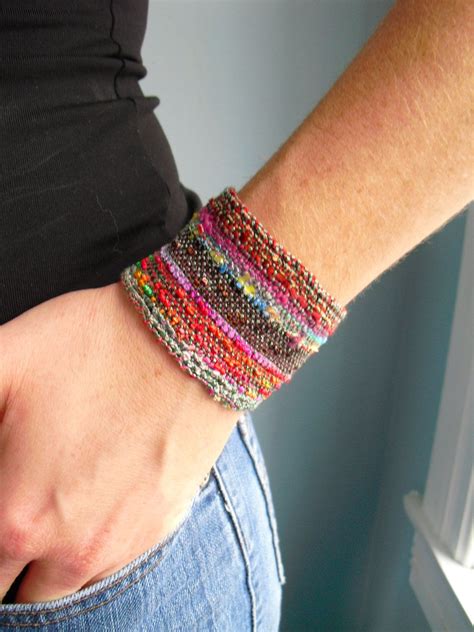 Natural Woven Fabric Bracelet 